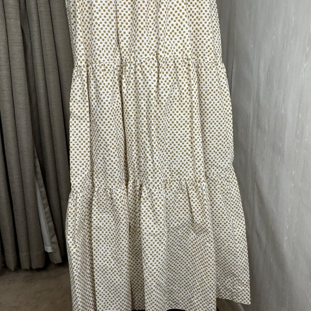 ANTHROPOLOGIE Somerset Puff Sleeve Edition Neutral Motif S Small - Picture 3 of 11